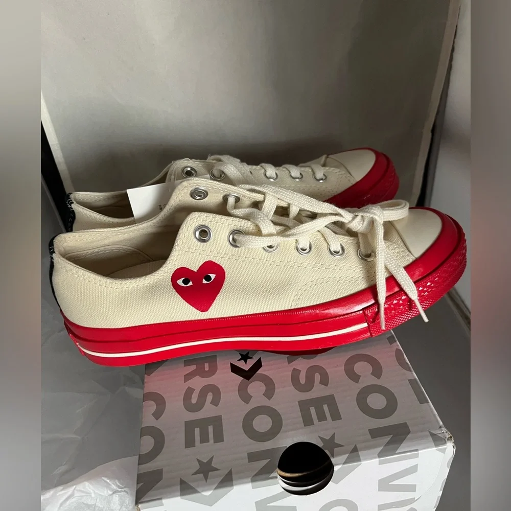 Comme Des Garcons Play Converse Limited edition chuck low 70 M8 W10